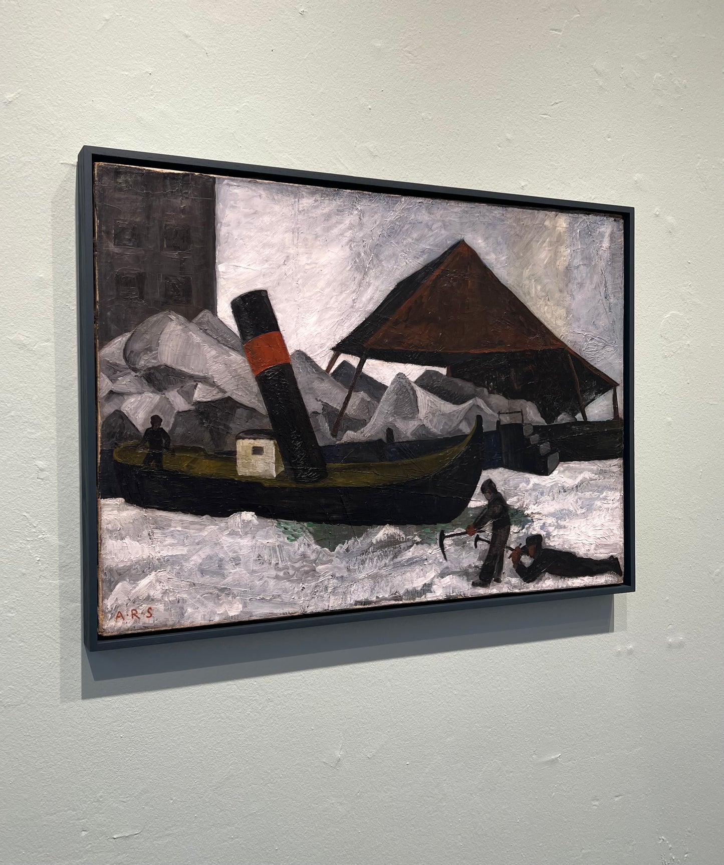 Asta Ring Schultz. “Nyhavn, vinter”, 1921