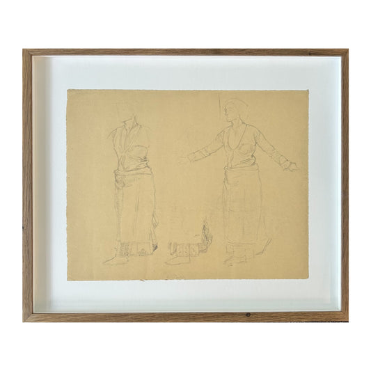 Niels Skovgaard. Study of dancing women, Megara