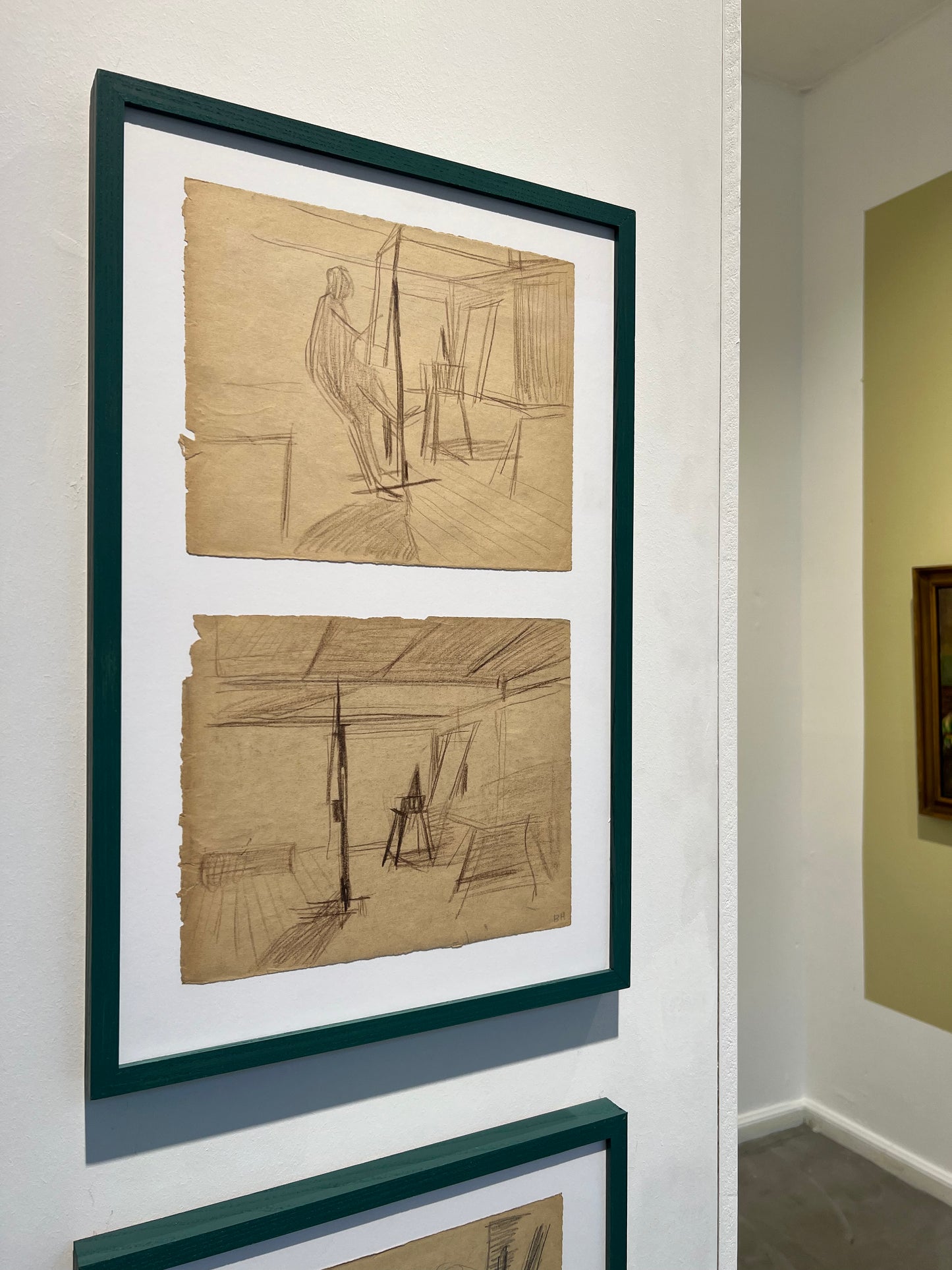 Bizzie Høyer. Sketches from the drawing school, ca 1920’s