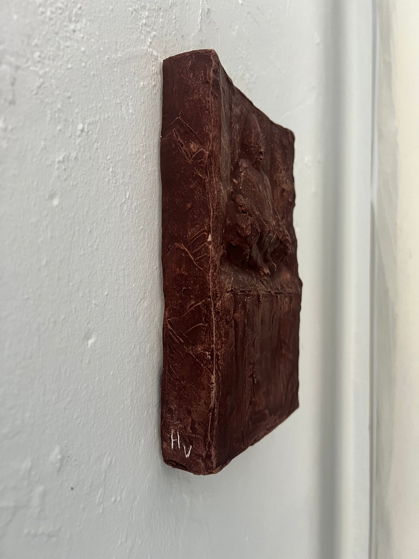 Hanne Varming. Relief of plaster