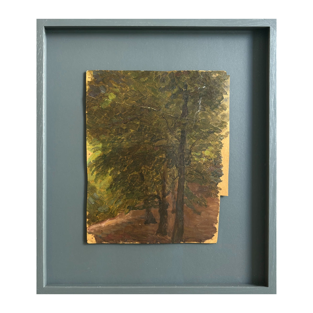 Niels Skovgaard. Study of trees, 1870’s