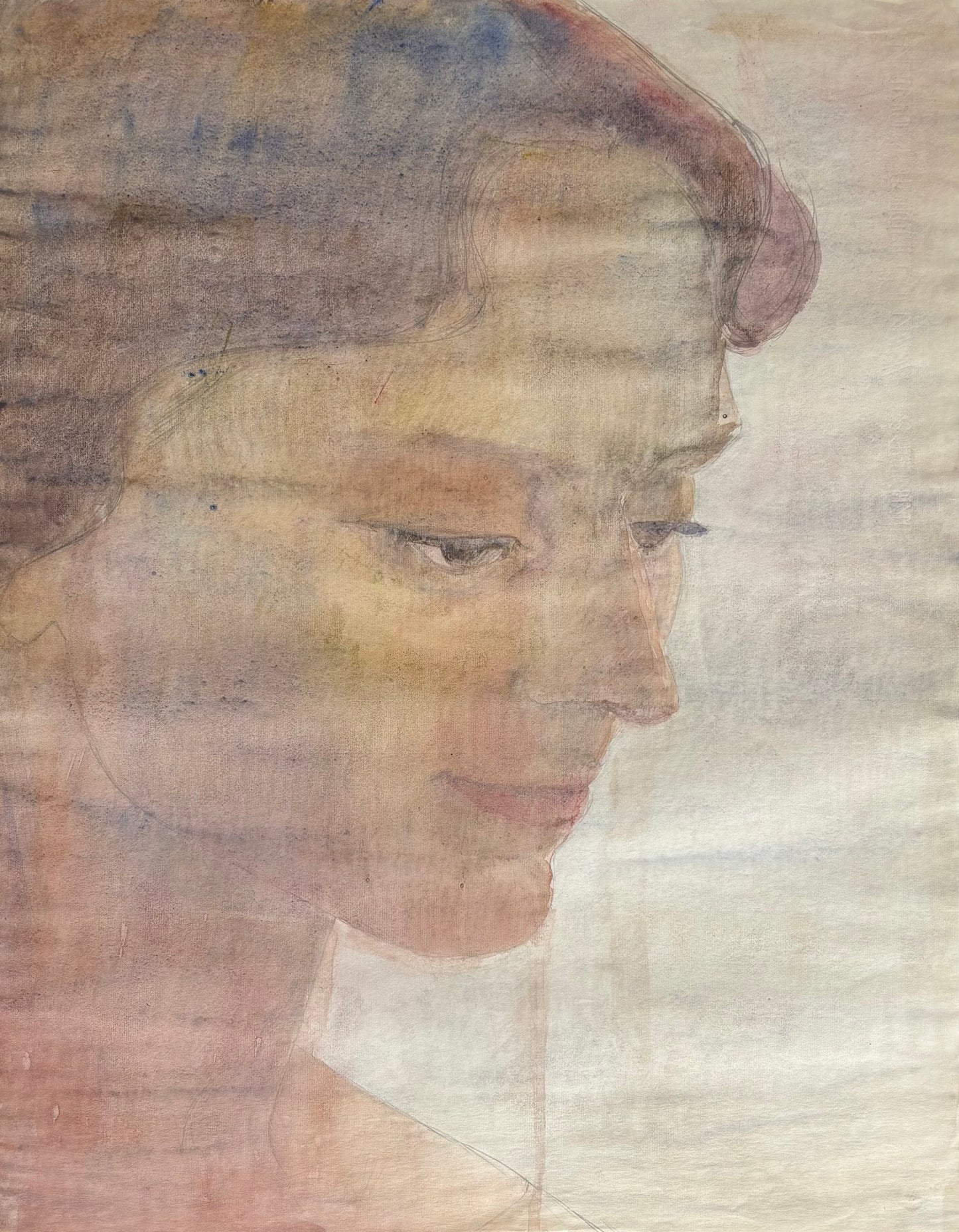 Elsa Nielsen. Portrait of a woman
