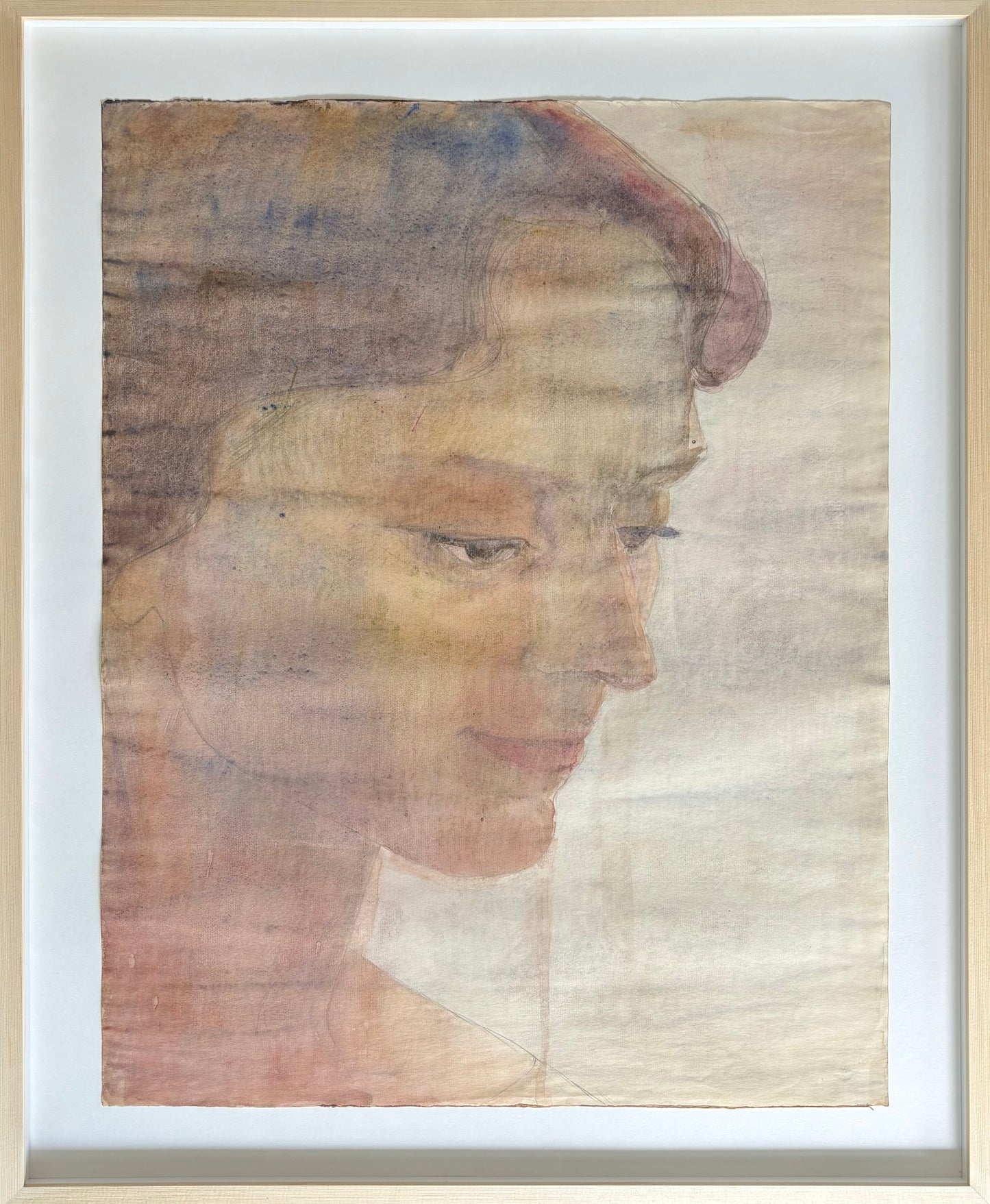Elsa Nielsen. Portrait of a woman