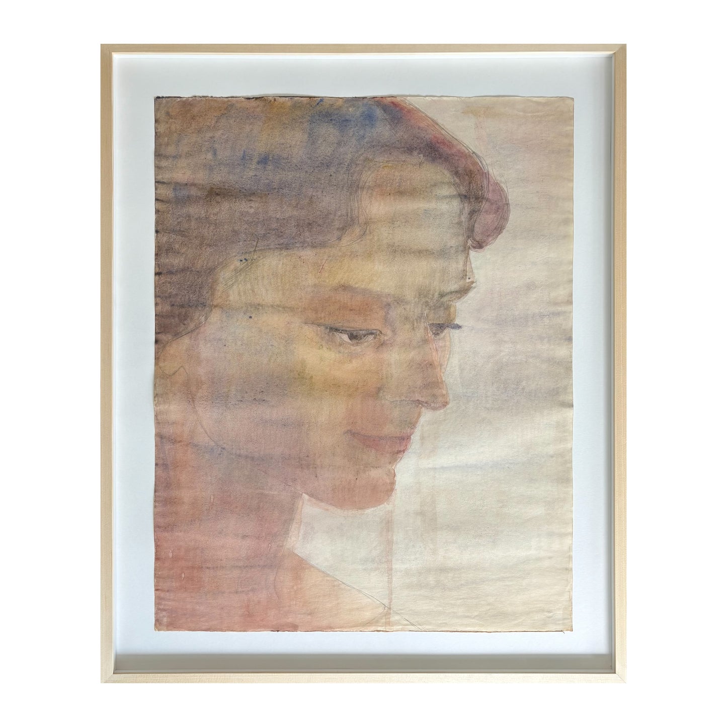 Elsa Nielsen. Portrait of a woman