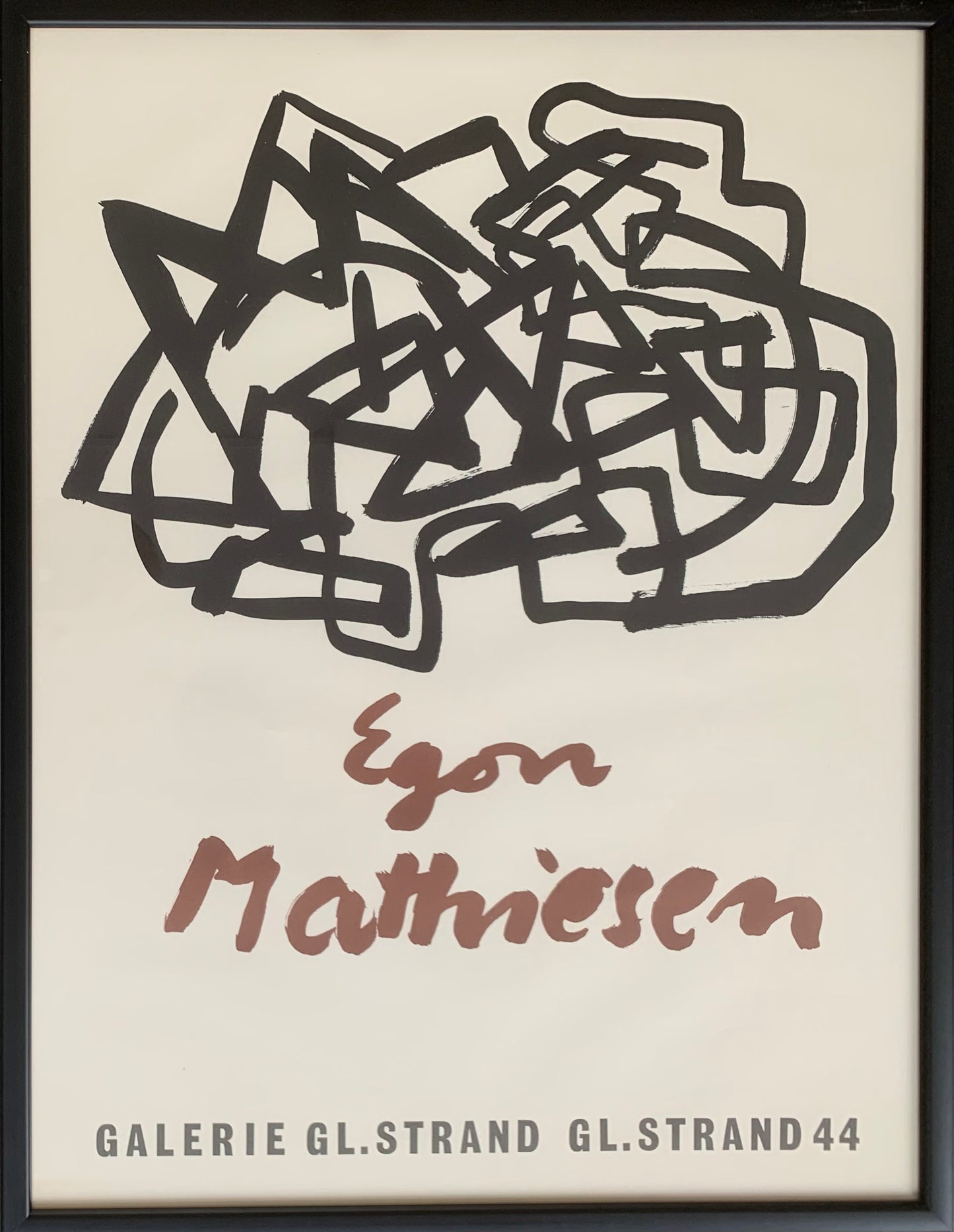Egon Mathiesen. Composition, 1961