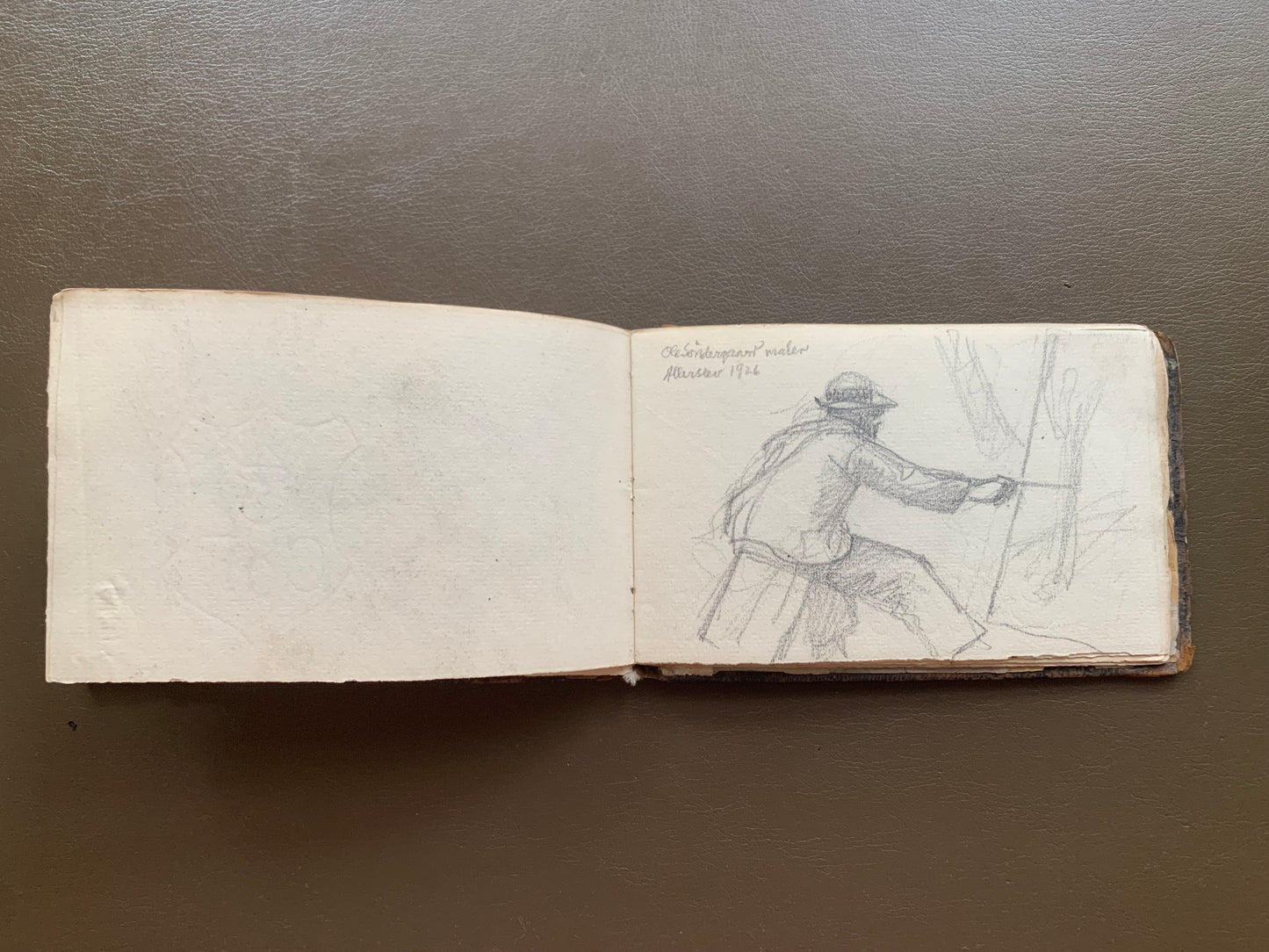 Eiler Sørensen's sketchbook, approx. 1900-1930