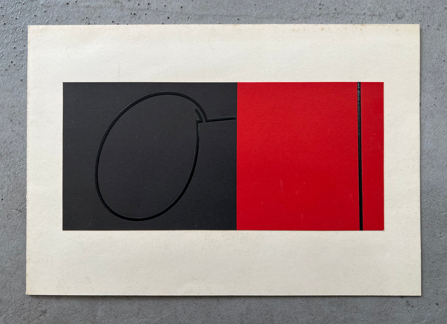 Ole Schwalbe. Composition, approx. 1960