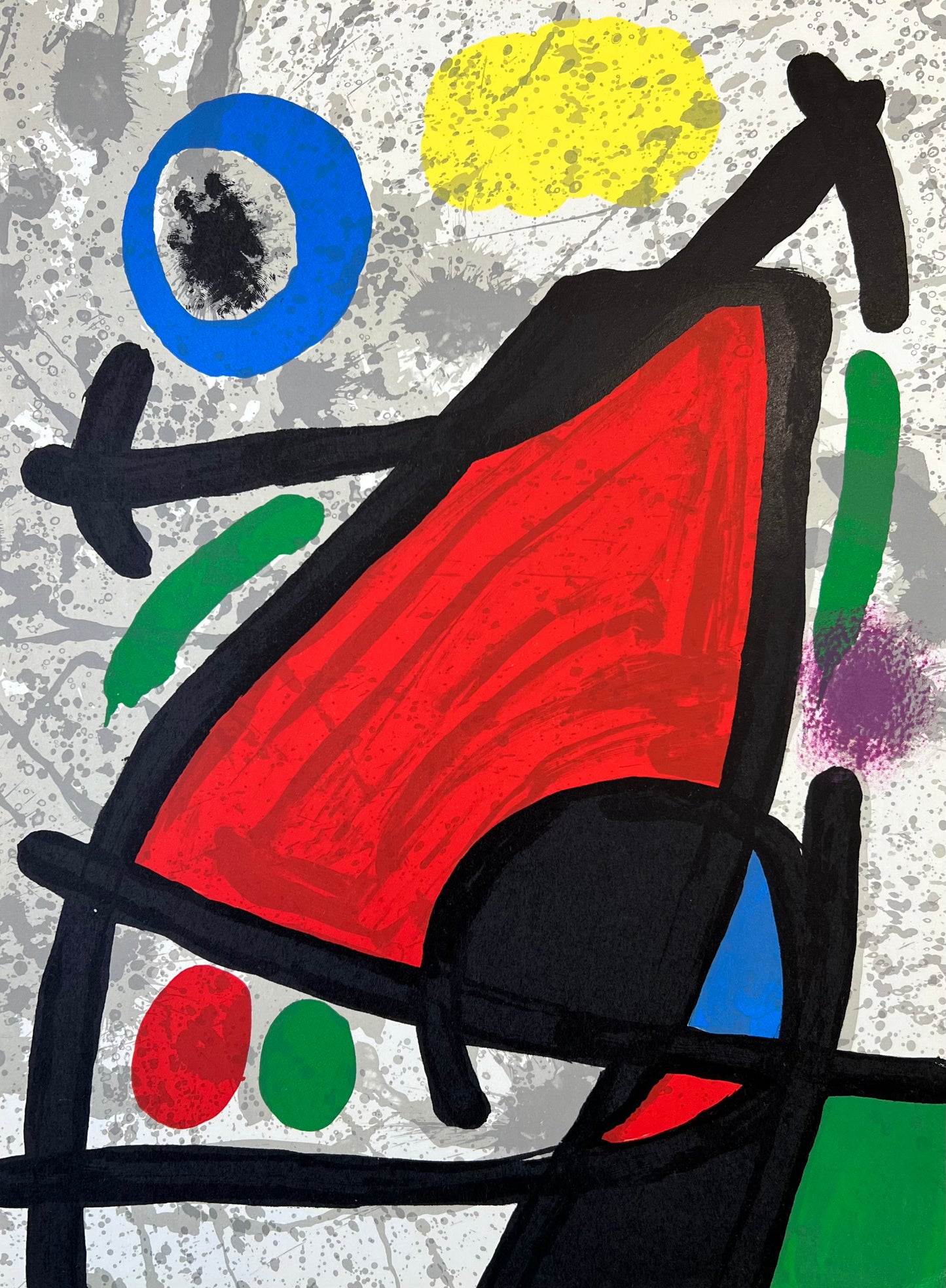 Joan Miro. Composition, 1970