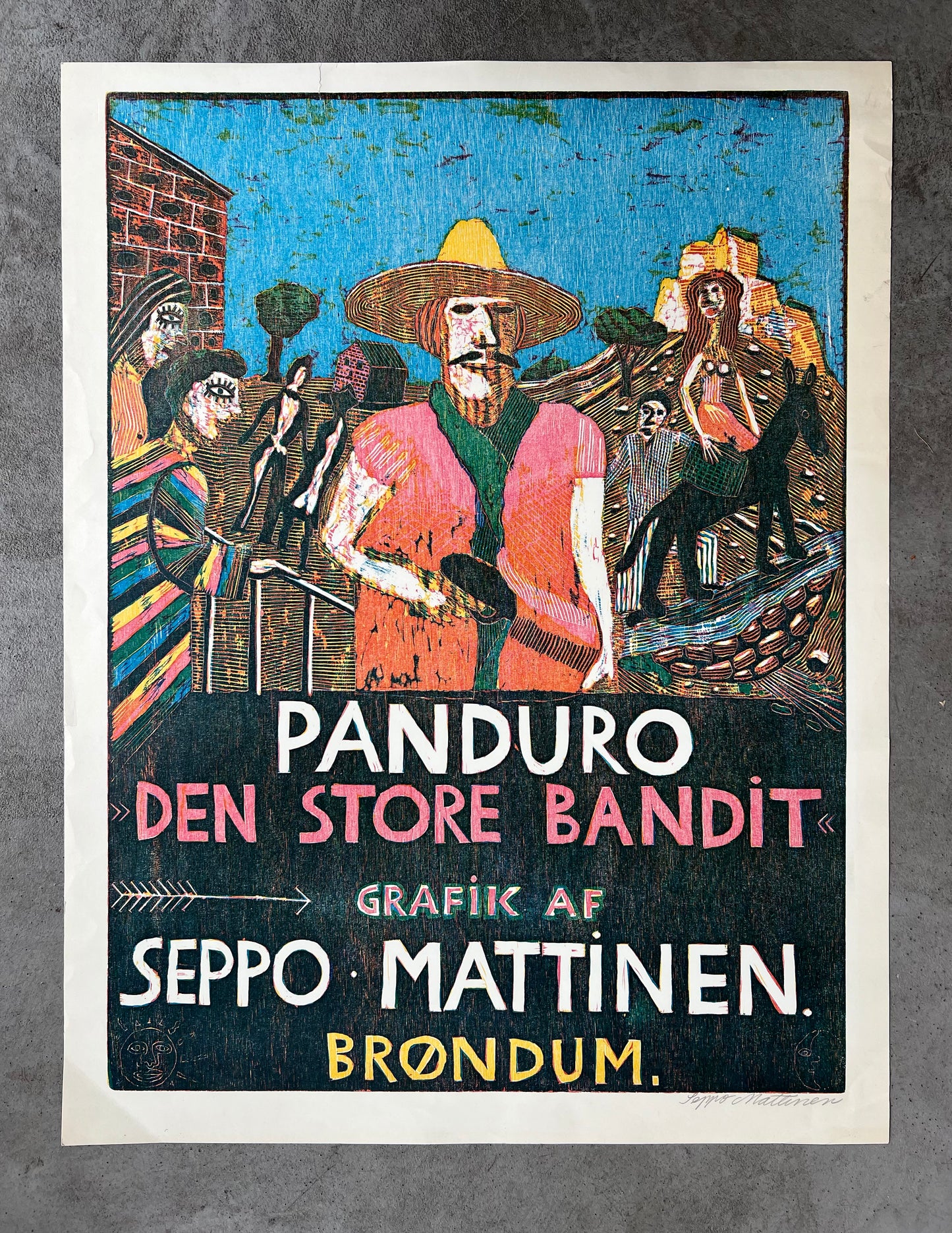 Seppo Mattinen. “Panduro den store bandit”, 1973