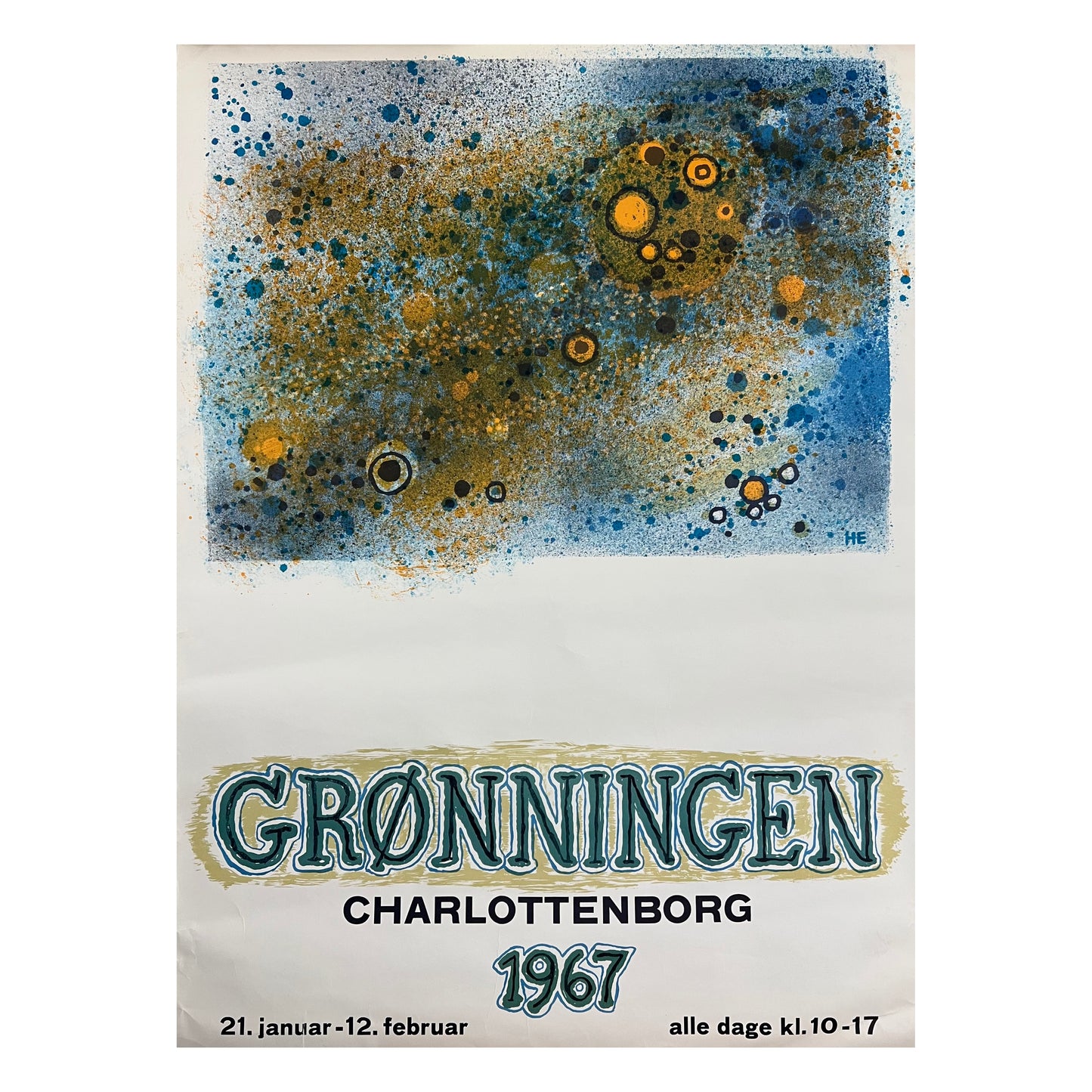 Helge Ernst. “Grønningen”, 1967
