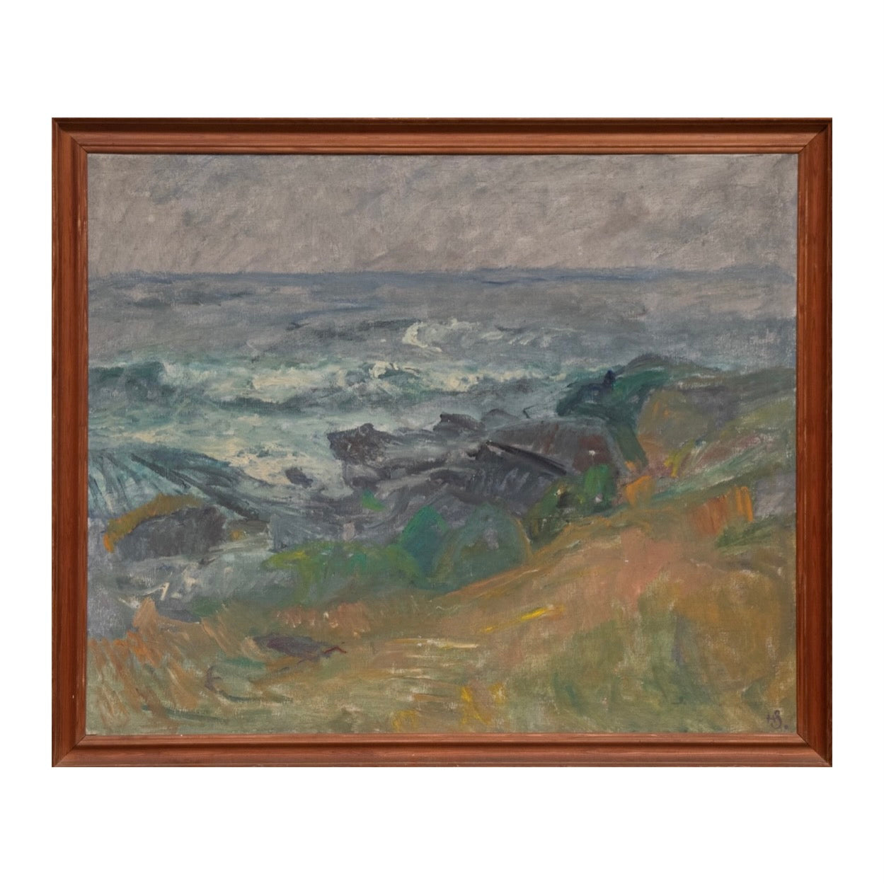 Henrik Schouboe. Coastal scenery