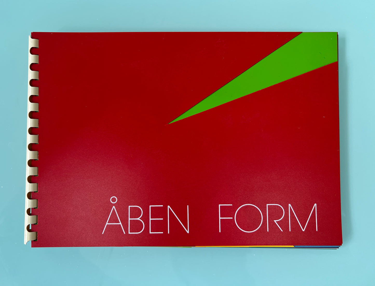 Artist book - “Åben Form”, Charlottenborg, 1981