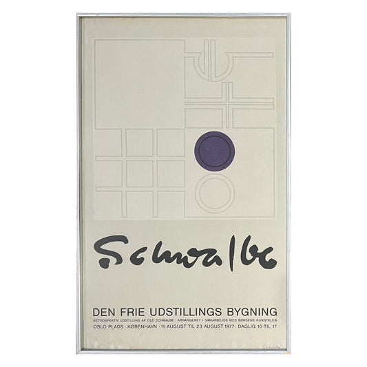 Ole Schwalbe. Exhibition posters, 1977