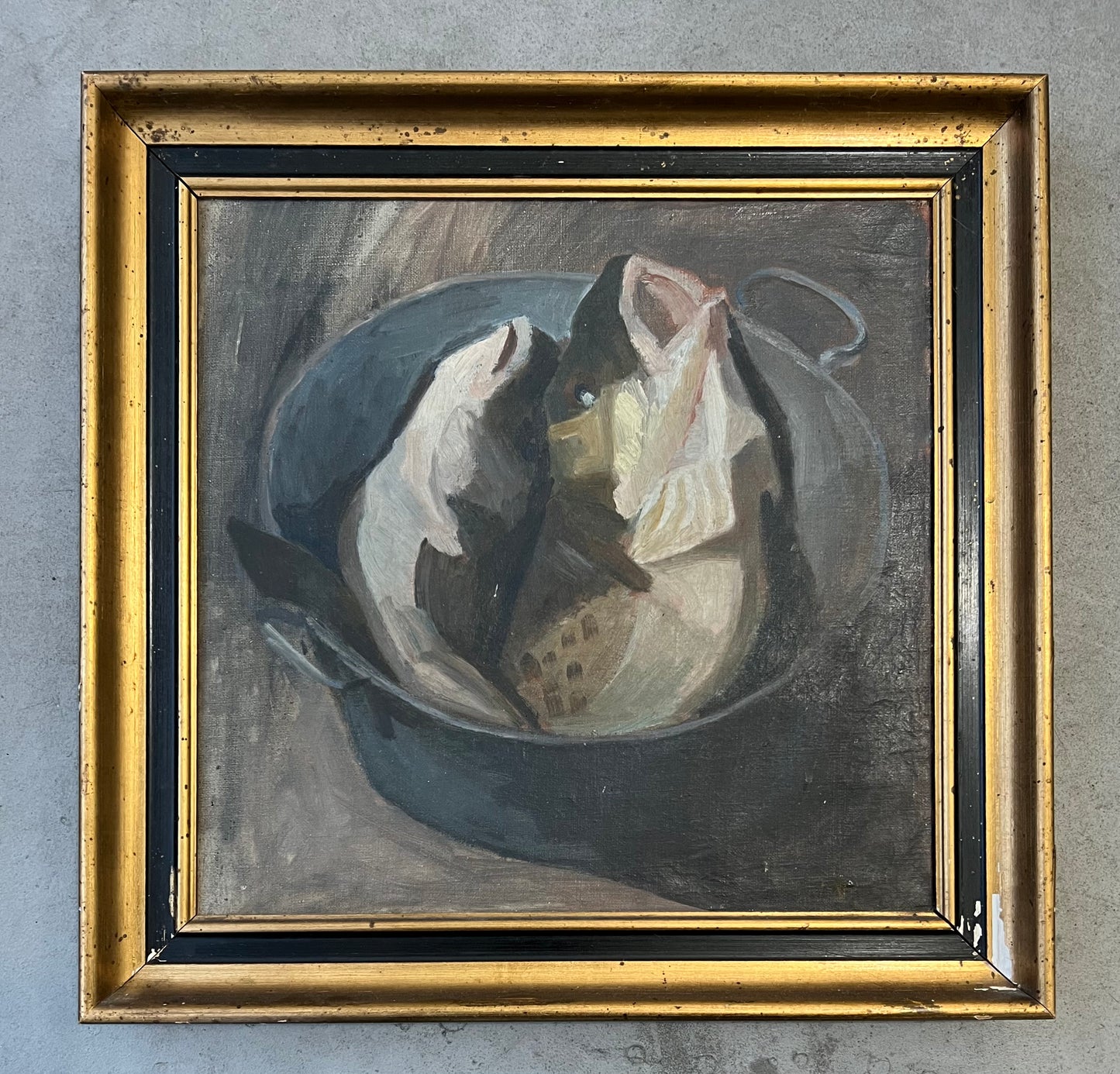 Majsa Bredsdorff. Cod fish in a pot, 1910/20's
