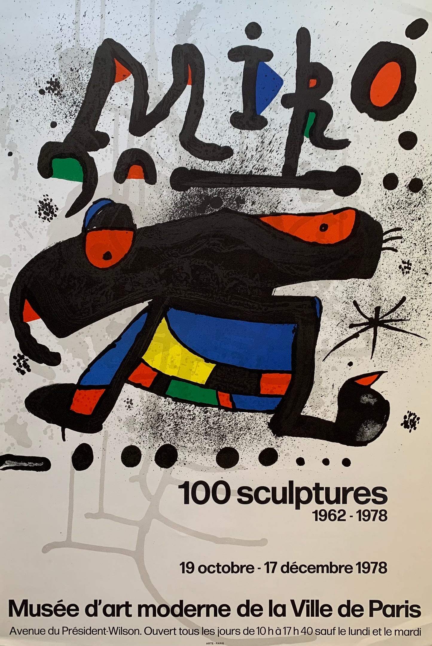 Joan Miró. "Miró, 100 sculptures", 1978