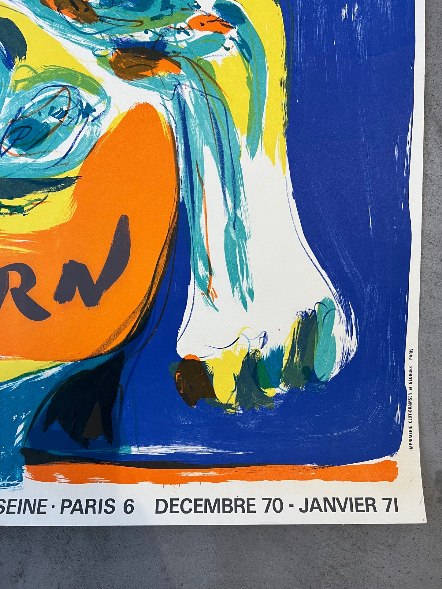 Asger Jorn. Exhibition posters, 1970