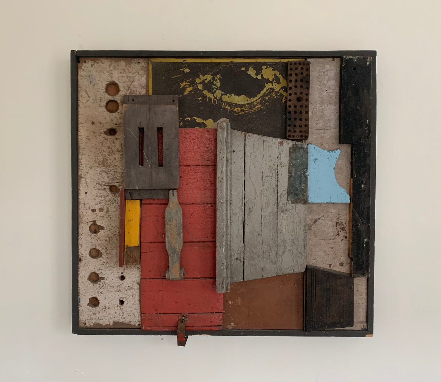 Assemblage of patinated driftwood, approx. 1960
