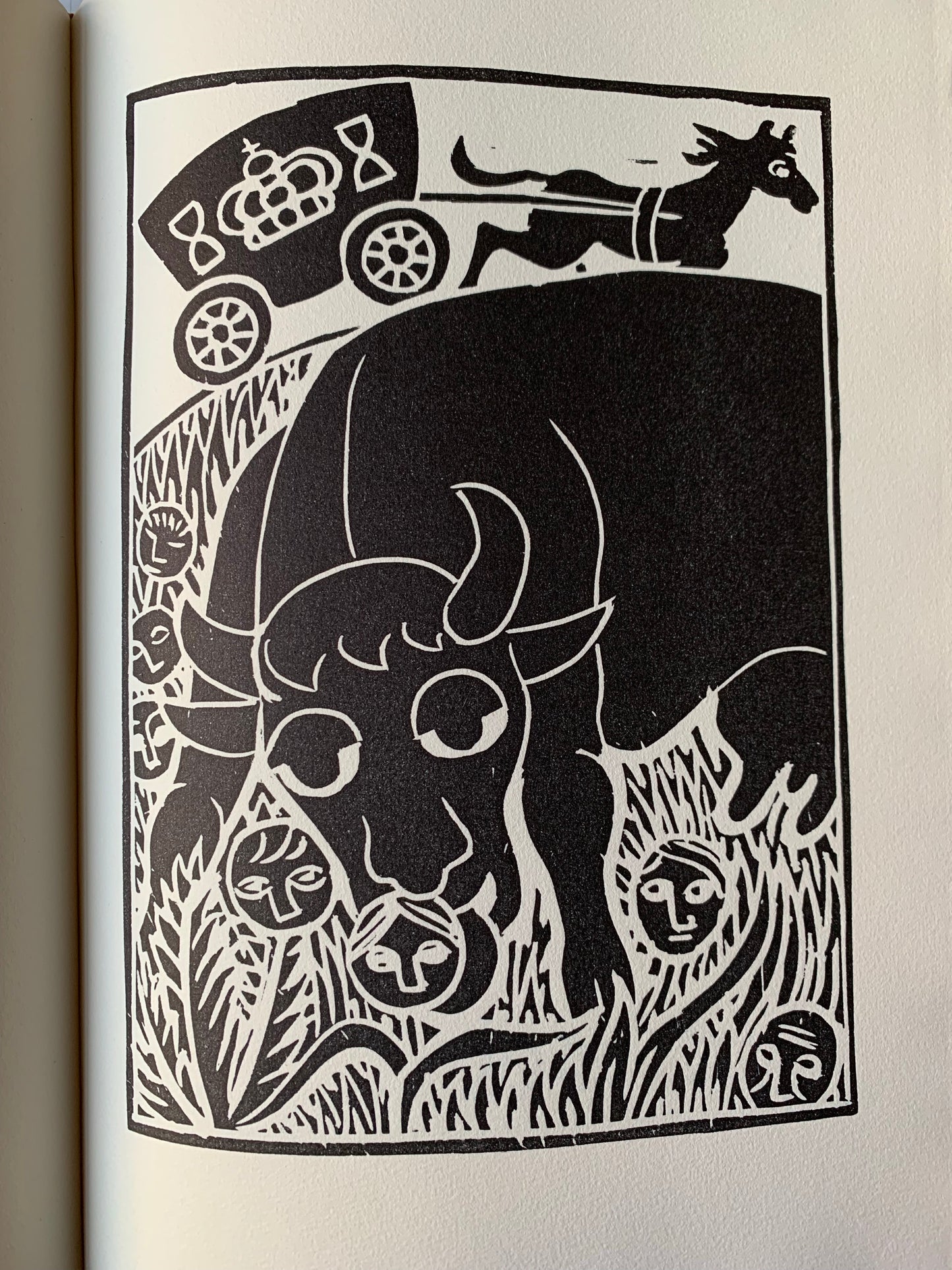 Jan Garff. “Moderne Dansk Grafik og Lyrik”, original prints by J. F. Willumsen a.o, 1960