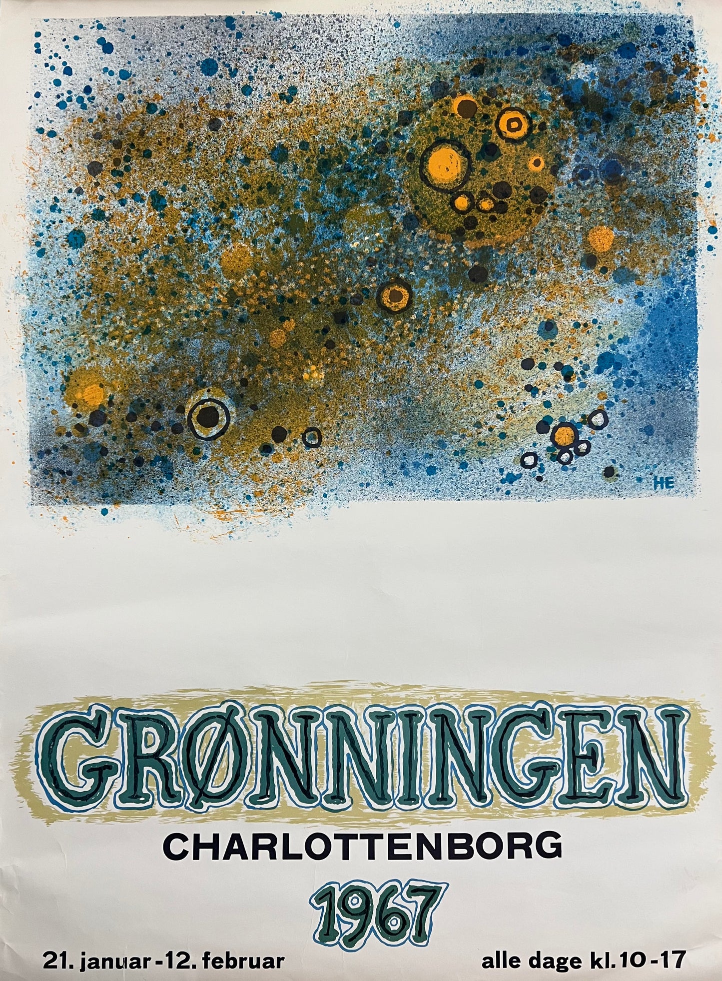 Helge Ernst. “Grønningen”, 1967