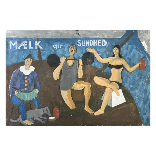 Viggo Bentzon. “Mælk gir sundhed”, 1961