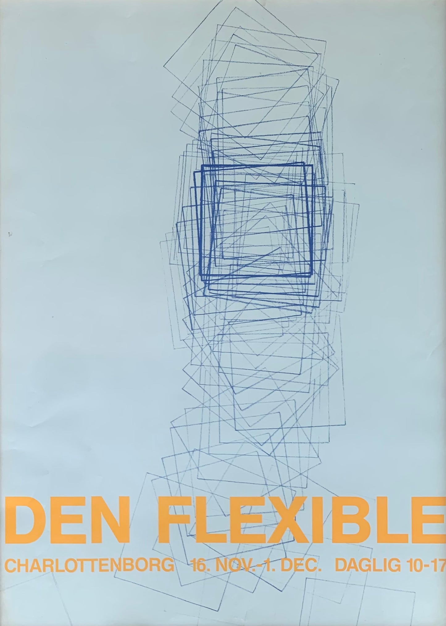 “Den Flexible”, exhibition poster