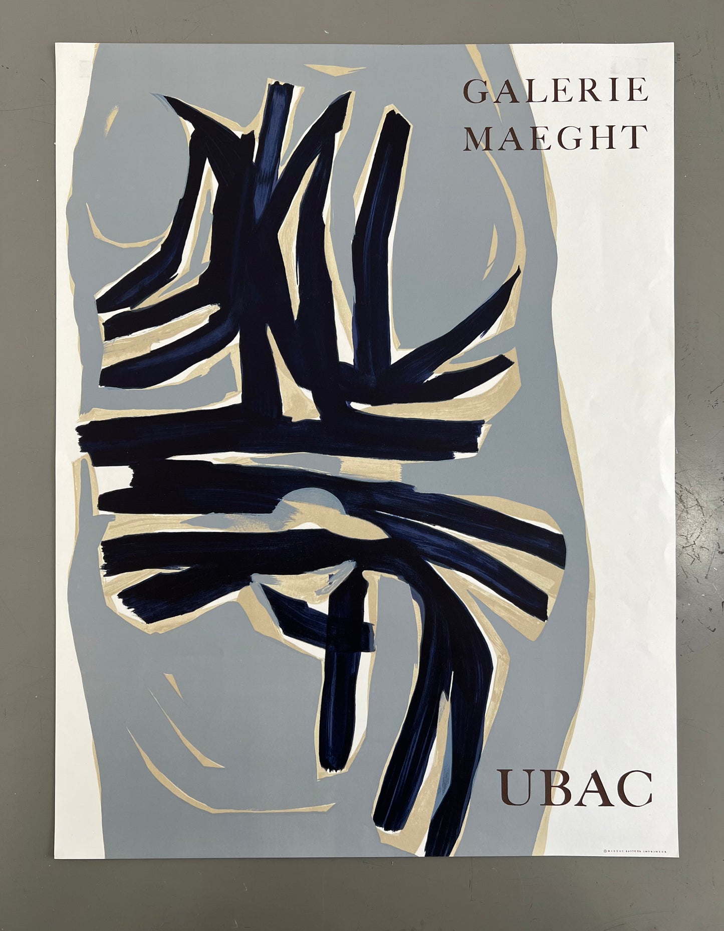 Raoul Ubac. "Gallery Maeght, Ubac", 1961
