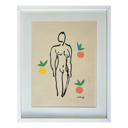 Henri Matisse. Nude with oranges