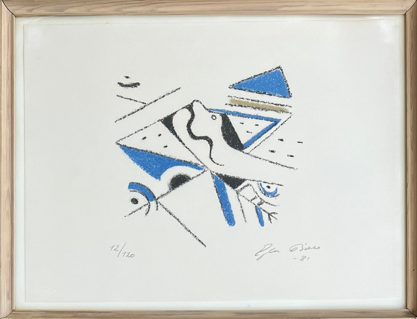 Ejler Bille. Composition, 1981