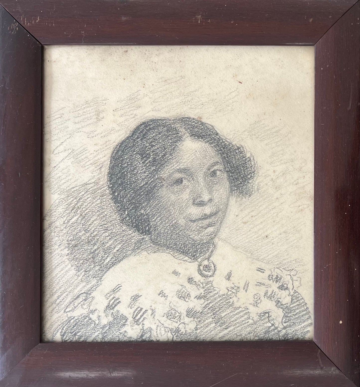 Majsa Bredsdorff. Portrait, 1908