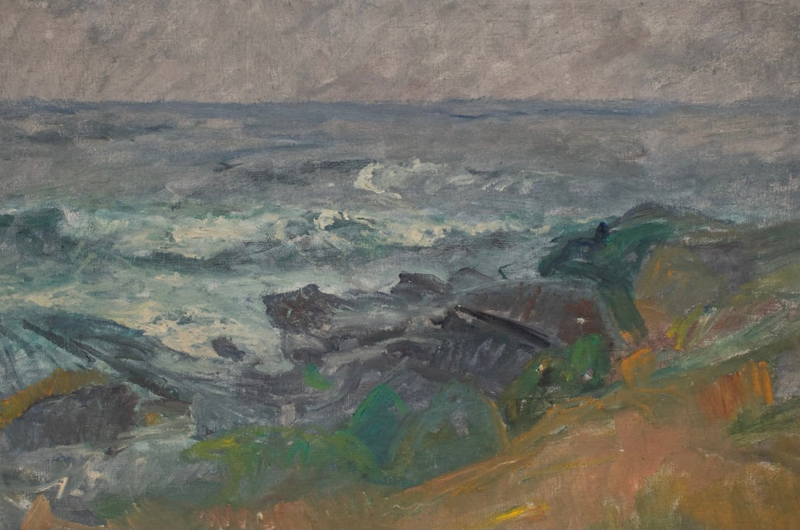 Henrik Schouboe. Coastal scenery