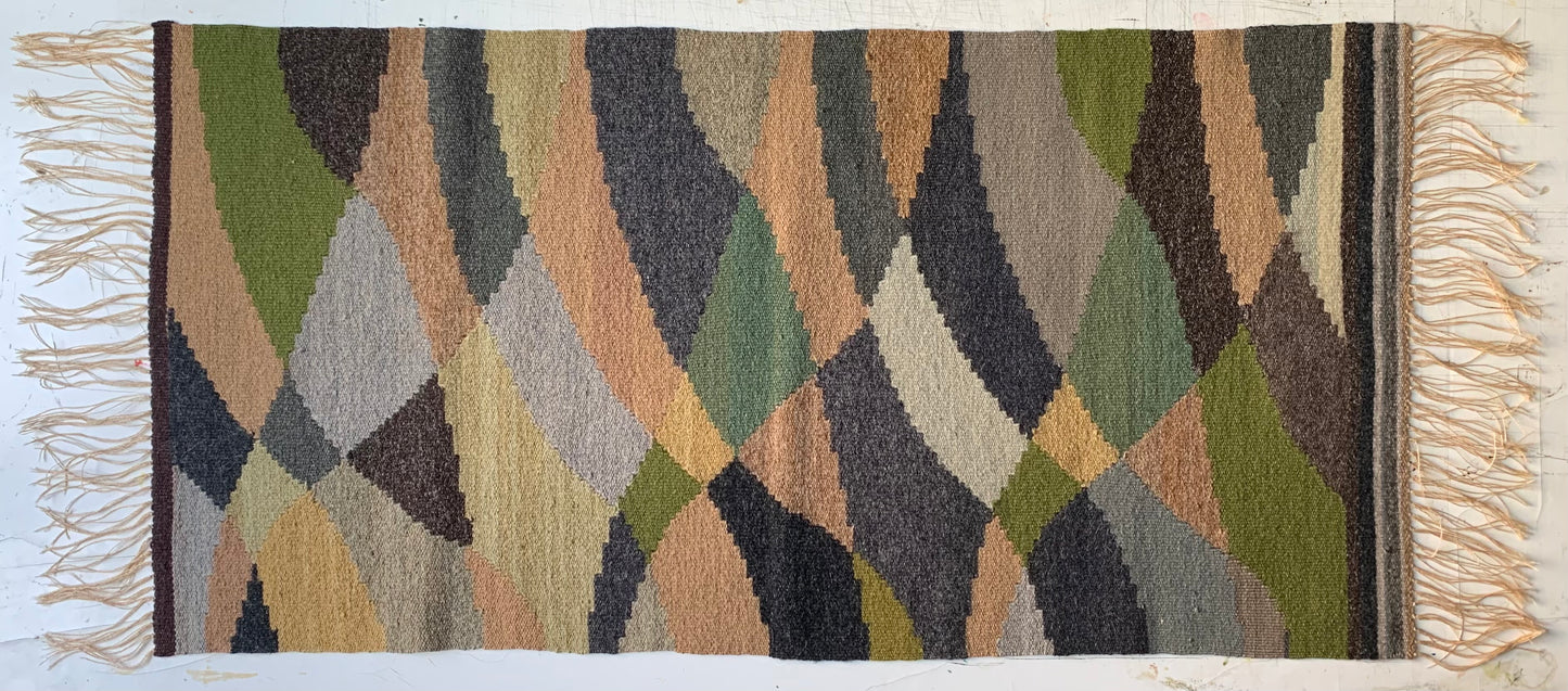 Holger Chapel. Handwoven tapestry, approx. 1960